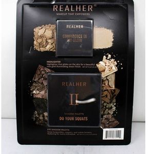 RealHer Highlighter and Eyeshadow Palette Duo